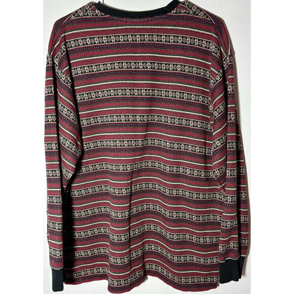 Vintage Y2K Polo by Ralph Lauren 100% Cotton Red Crewneck Sweater Sz XL - Picture 5 of 7